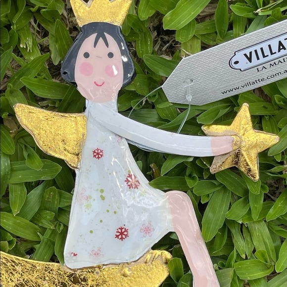 1 Home Decor NEW Golden Half moon Fairy decor, girly rooms or for plants - Picture 4 of 15